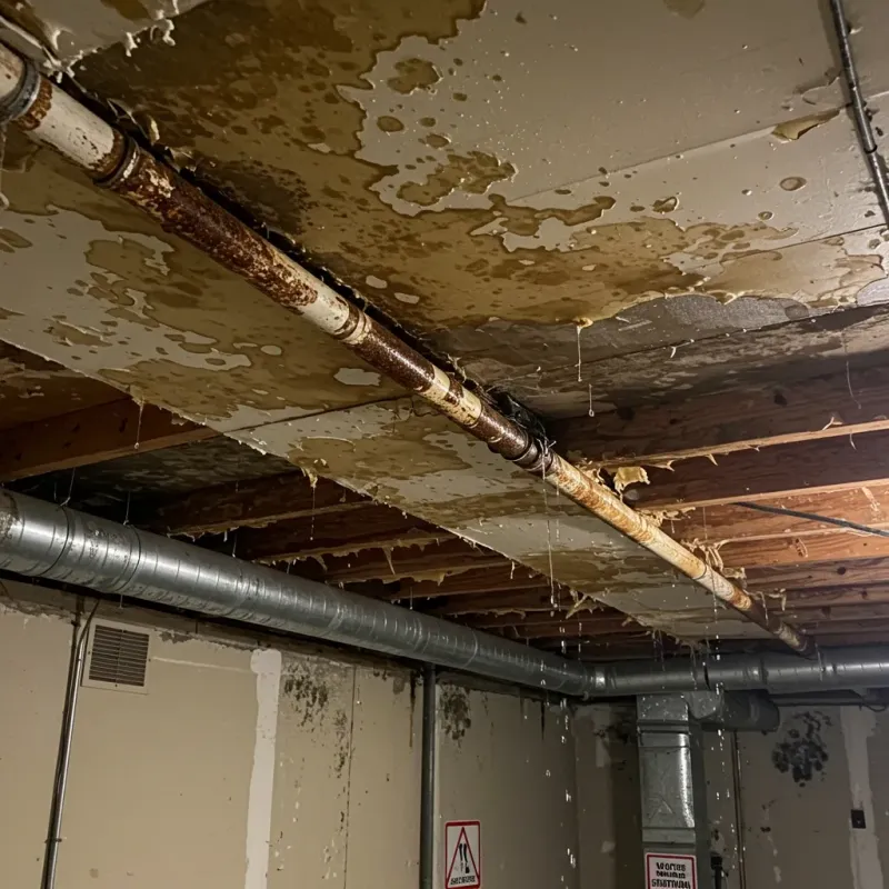 Ceiling Water Damage Repair in Lisbon, ME